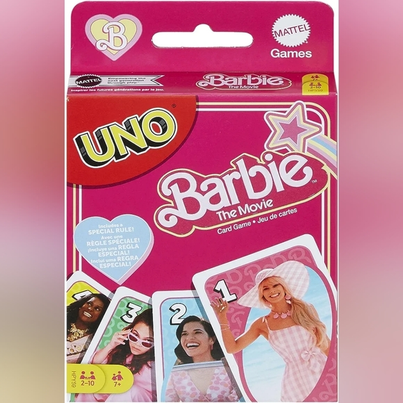 Other - Barbie The Movie UNO Cards